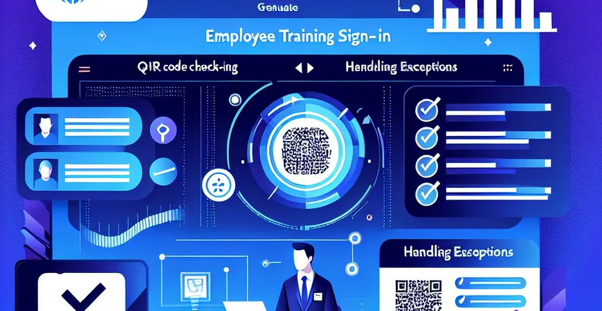 HR 软件如何管理员工培训签到？扫码打卡与异常处理